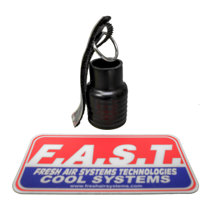 Fast Cooling - SECURED MOLDED HOSE END - SMALL
