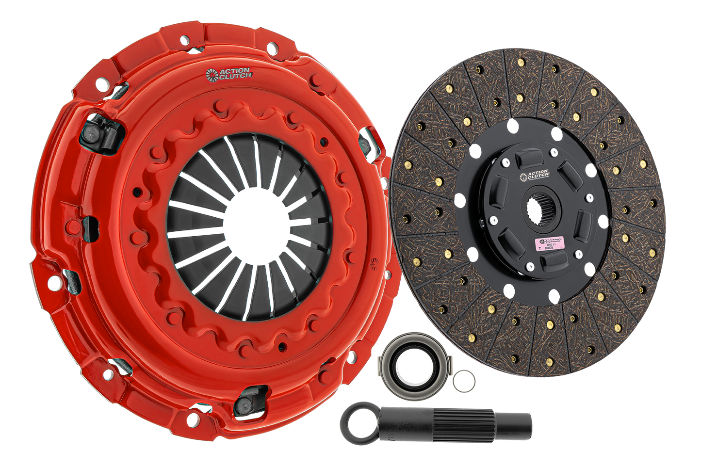 ACTION CLUTCH - Stage 1 Clutch Kit (1OS) for Infiniti G37 2008-2013 3.7L (VQ37VHR) Includes Heavy Duty Concentric Slave Bearing