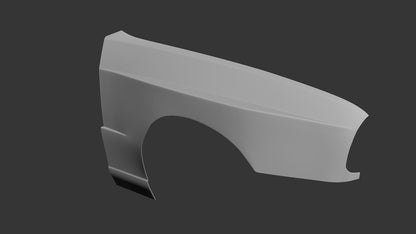 Big Duck Club - BMW E30 Front Overfenders - M3 Style(+50mm)