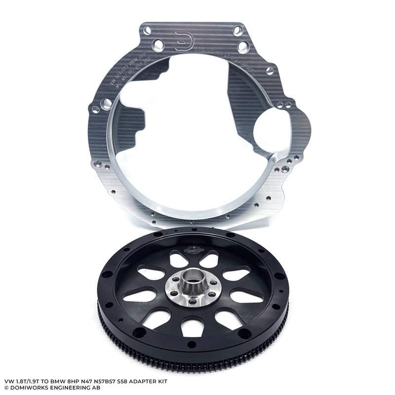 DomiWorks Engineering - VW 1.8T/1.8T TO BMW 8HP 45/50/70/75 N47 N57 B57 B58 S58 ADAPTER KIT
