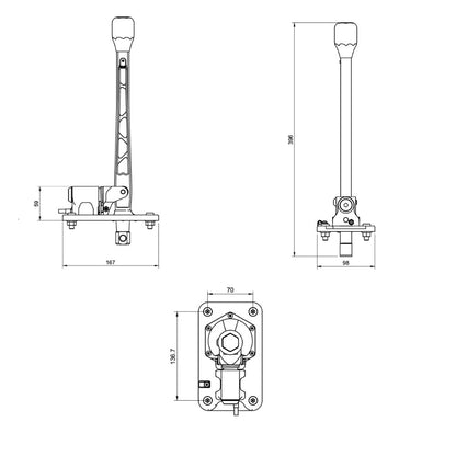 NP PARTS - BMW Short shifter V2 Tall