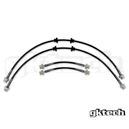 GKTech - Z32 300ZX LINHAS DE FREIO TRANÇADAS (CONJUNTO DIANTEIRO E TRASEIRO) (Z32BRAKEBUNDLE) 