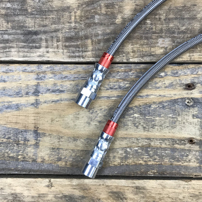 Speed ​​Shop Condor - Linhas de freio de aço inoxidável estendidas - E30 Drift