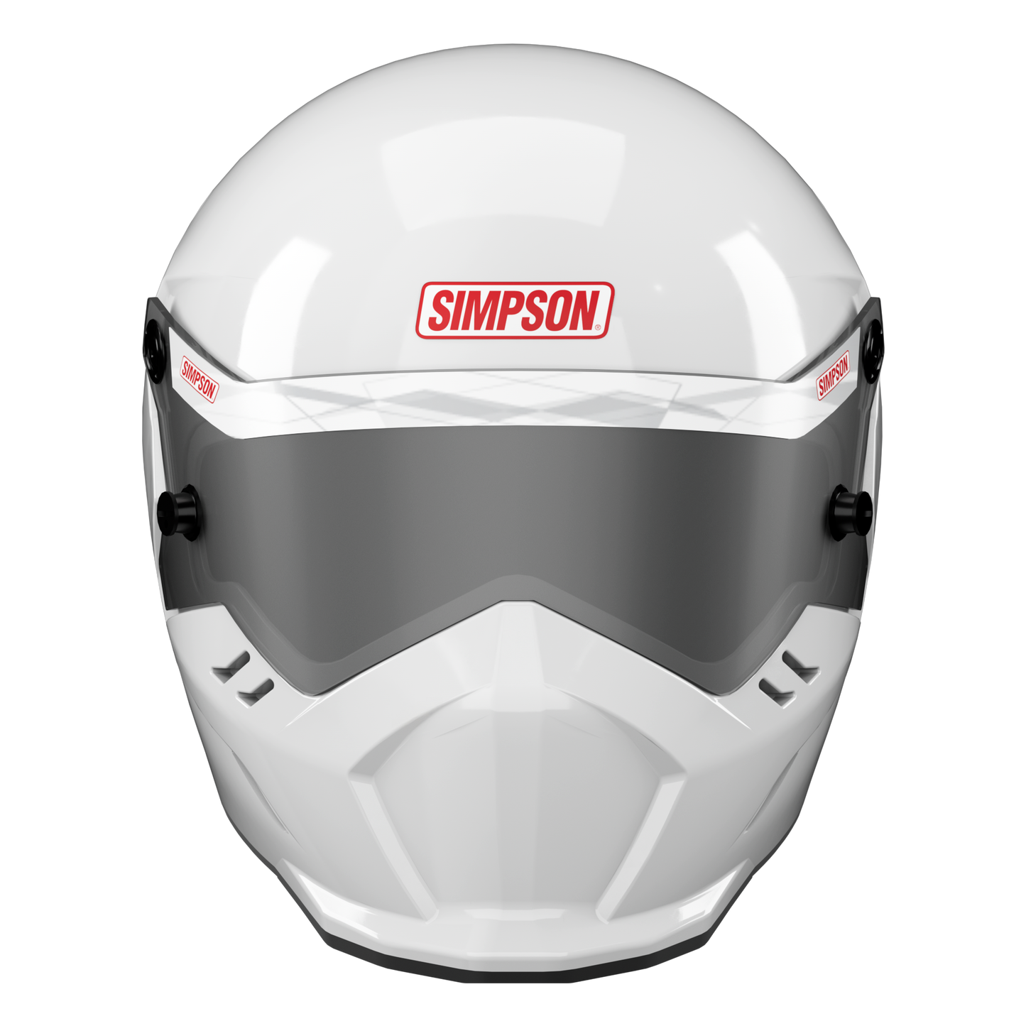SIMPSON - KINGSNAKE HELMET SA2025 - WHITE