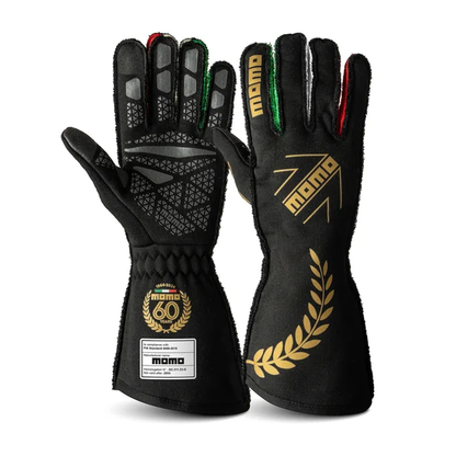 Momo Gloves Corsa Pro Anniversary Black 08 Fia 8856-2018