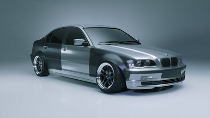 Big Duck Club - BMW E46 Sedan Overfenders