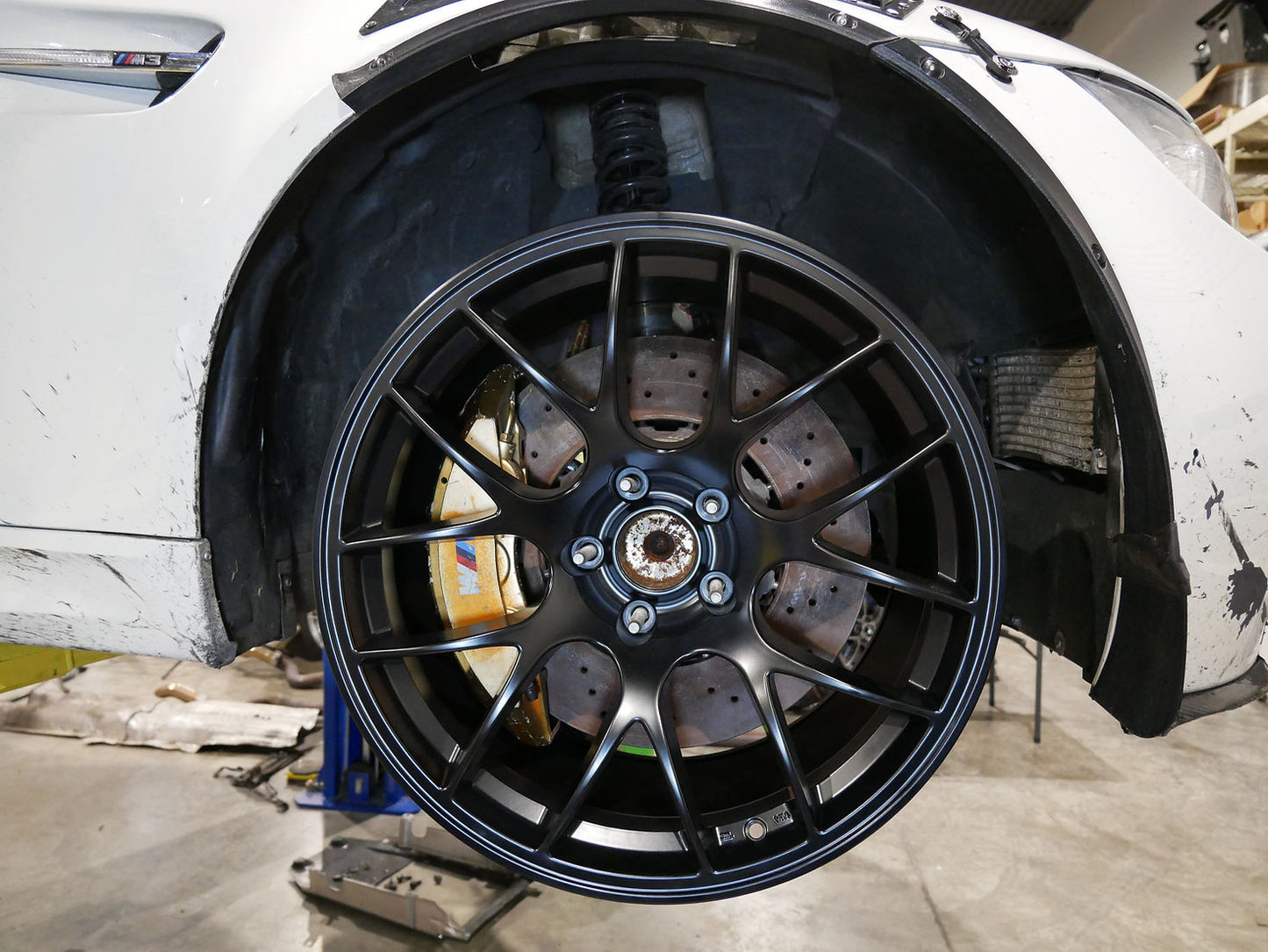 SLG - E9X M3 Big Brake Adapter Kit