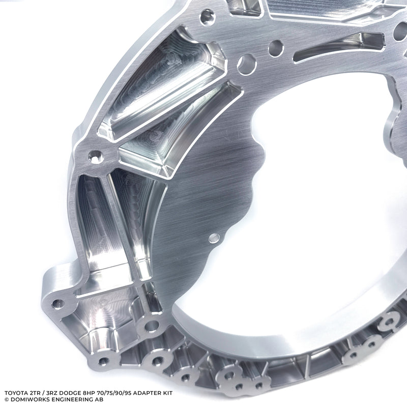 DomiWorks Engineering - TOYOTA 2TR / 3RZ TO DODGE 8HP 70/75/90/95 ADAPTER KIT