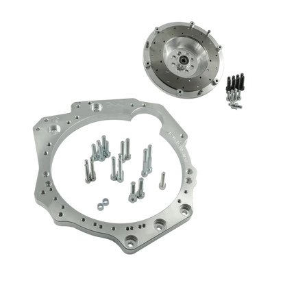 PMC Motorsport - Adapter kit Saab H - BMW M50 S50 M52 S52 M54 ZF-5 5-speed - 240mm / 9.45" (RWD SWAP)
