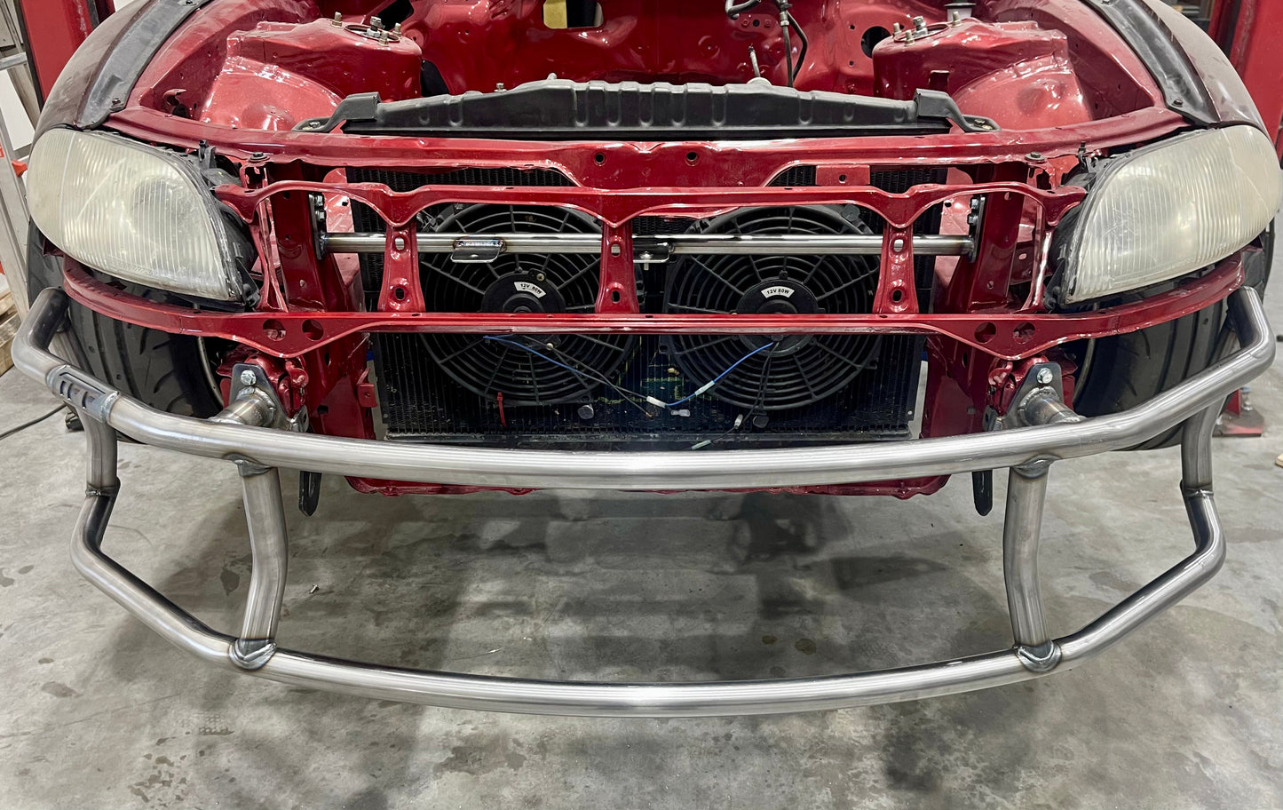 True Focus Fabrication - Lexus SC300 / SC400 - Front Dual Row Bash Bar