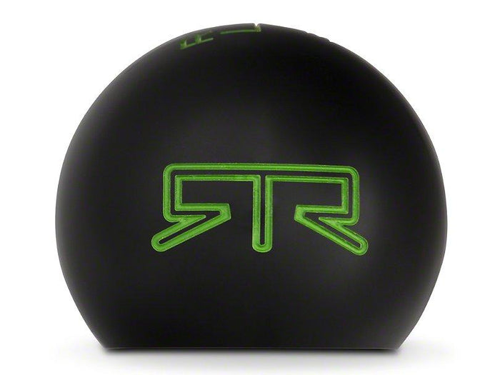 RTR - BLACK SHIFT KNOB - GREEN ENGRAVING (15-23 GT, ECOBOOST, V6)