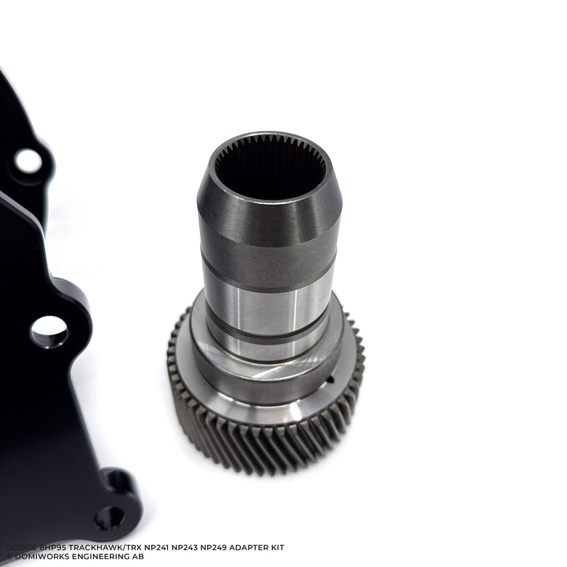 DomiWorks Engineering - NP 231/241/242/243/246/249 TRANSFER CASE ADAPTER KIT TO DODGE 8HP95 TRACKHAWK/TRX