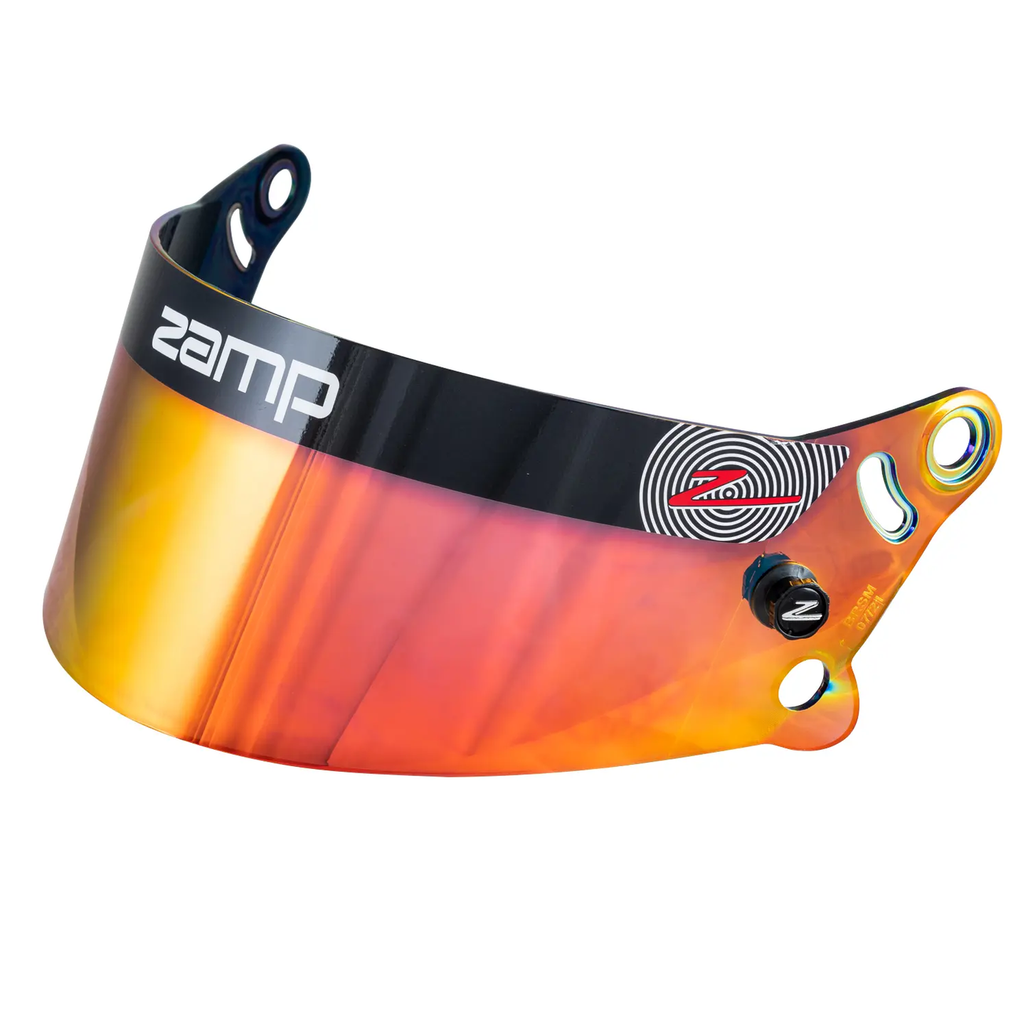 Zamp FIA Z-20 Series Shield Red Prizm Chrome