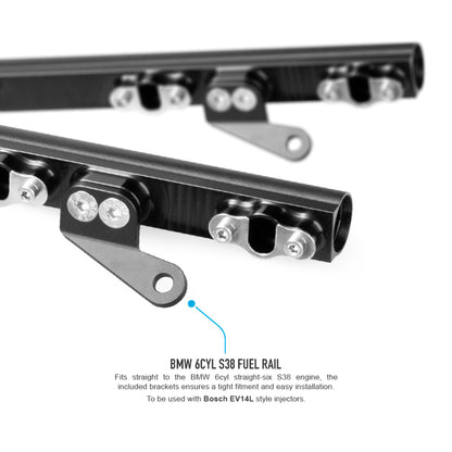 Nuke Performance - BMW 6cyl S38 fuel rail