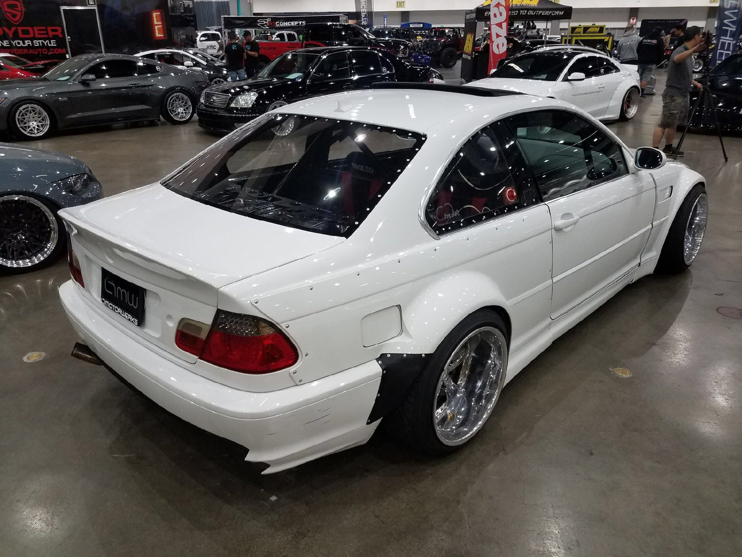 Polycarbonate Rear Windshield - E46