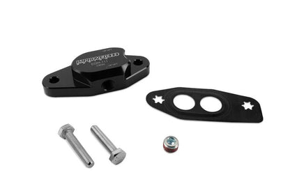 Improved Racing - Oil sensor adapter, w/ 2 x 1/8" NPT ports, C7 Corvette pan, Holley LT oil pan, L8T pan