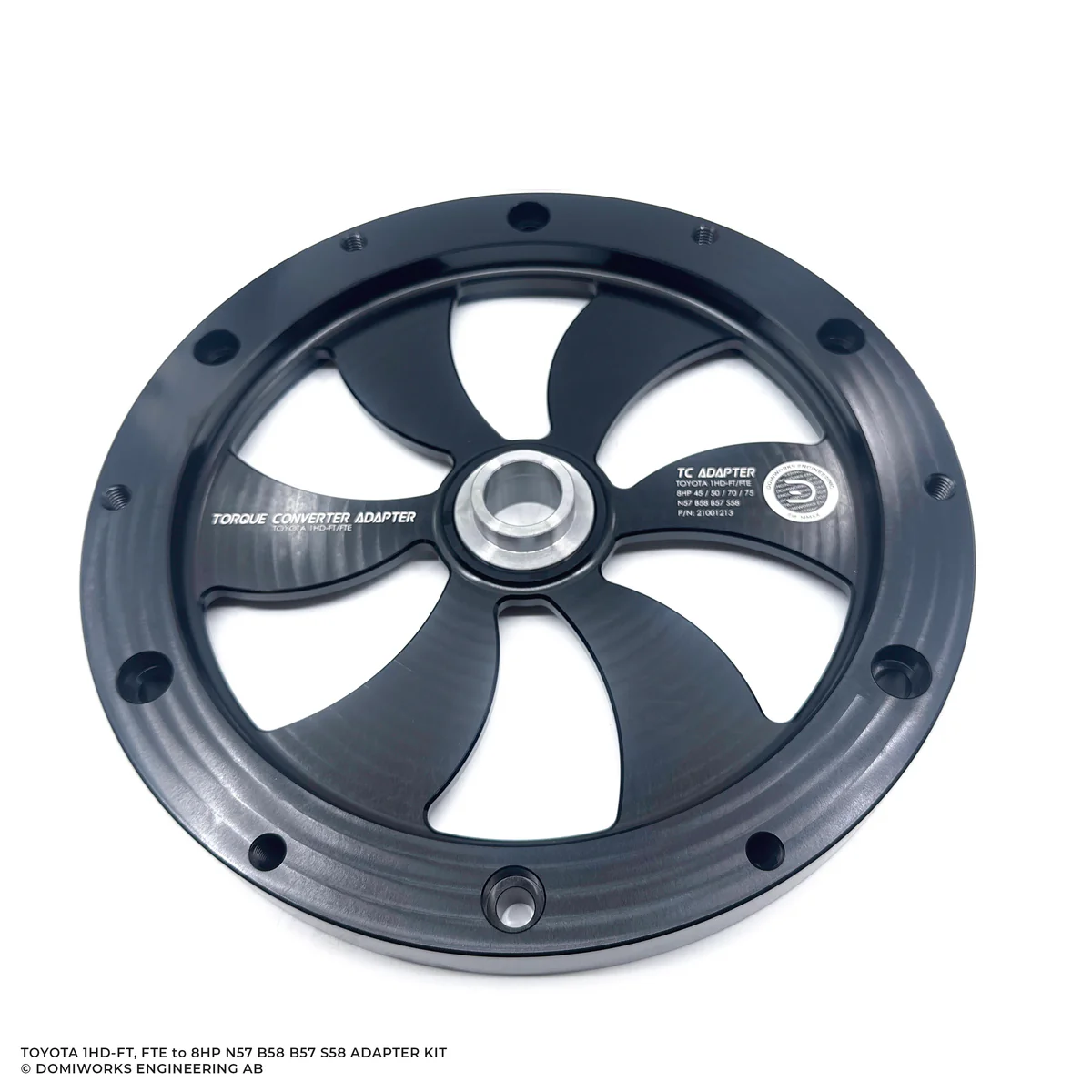 DomiWorks Engineering - TOYOTA 1HD-FT, FTE TO BMW 8HP 45/50/70/75 N57 B58 B57 ADAPTER KIT