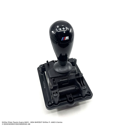 DomiWorks Engineering - SHIFTER PLATE TOYOTA SUPRA MKIV - OEM 8HP/DCT SHIFTER