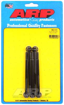 ARP M6 x 1.00 x 100 Hex Black Oxide Bolts (5/pkg)
