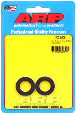 ARP 9/16 ID 1.00 OD Black Washers (2/pkg)