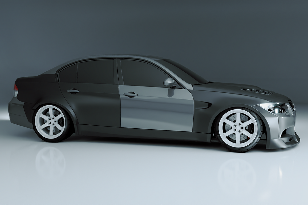 Big Duck Club - BMW E90 Rear Overfenders (65mm)