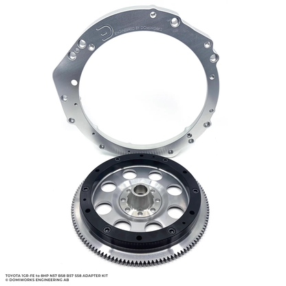 DomiWorks Engineering - TOYOTA 1GR-FE TO BMW 8HP 45/50/70/75 N57 B58 B57 ADAPTER KIT