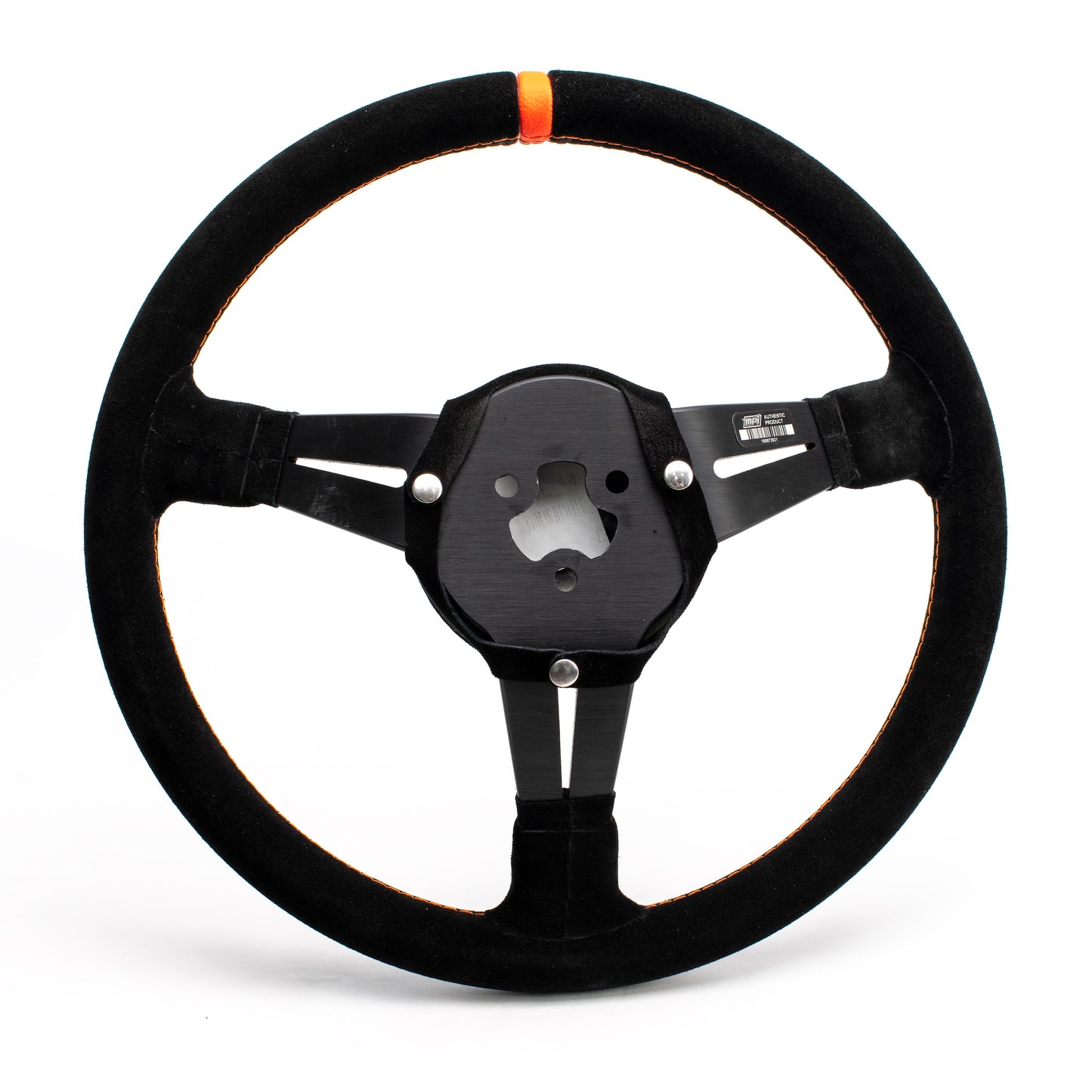 Max Papis Innovations - BL-14-A Deep Dish Suede Steering Wheel