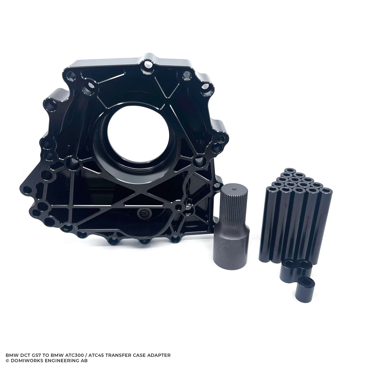 DomiWorks Engineering - BMW ATC300 Transfer Case to BMW DCT Conversion Adapter