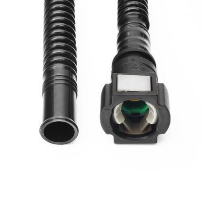 Nuke Performance - Pre-assembled in tank 350mm fuel hose SAE 7.89 90° to ID8
