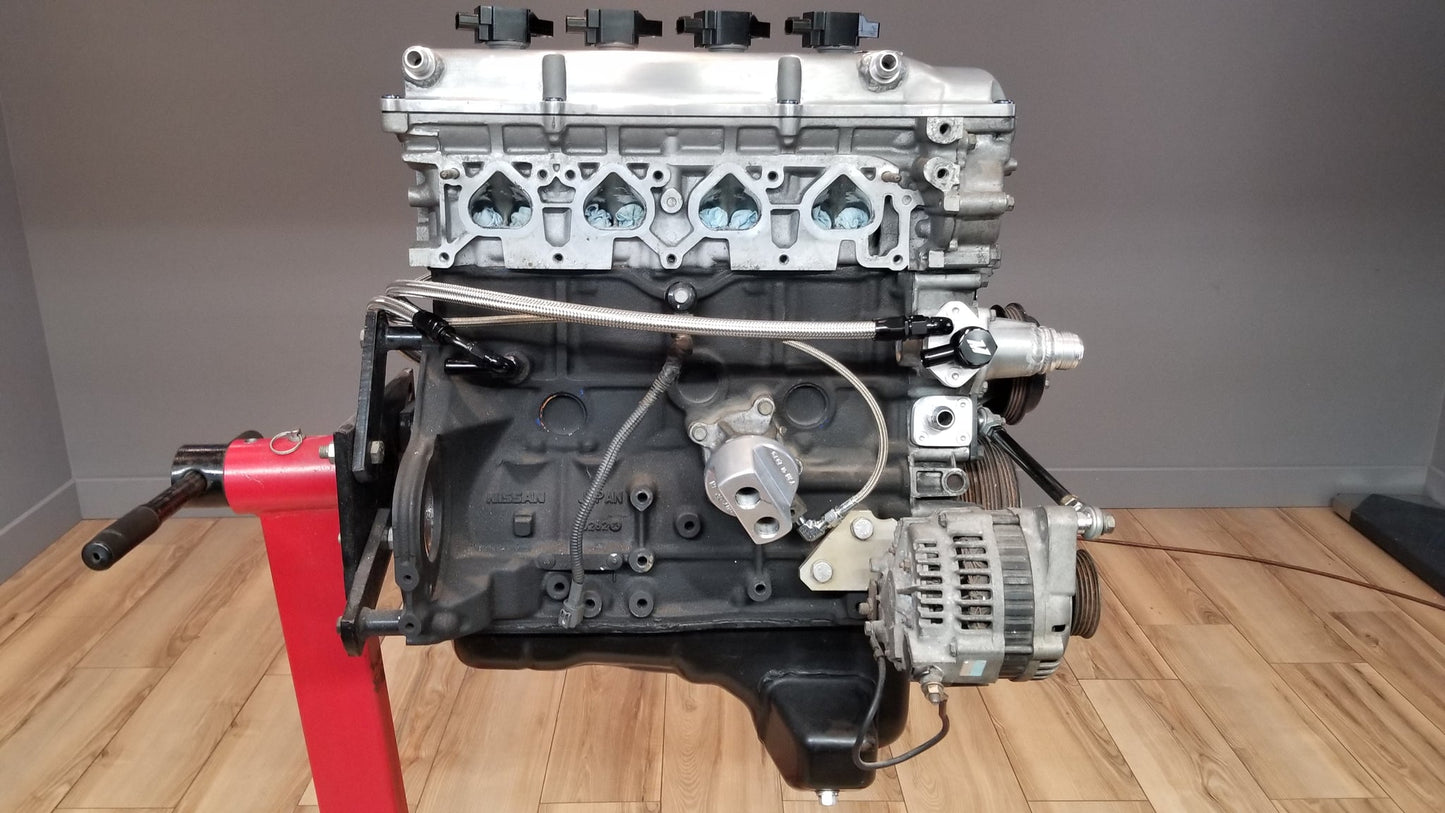 Nice Time Racing KA24DE/KA24E Turbo Plumbing kit SR Location