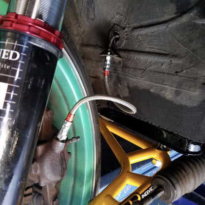 Speed ​​Shop Condor - Linhas de freio de aço inoxidável estendidas - E30 Drift
