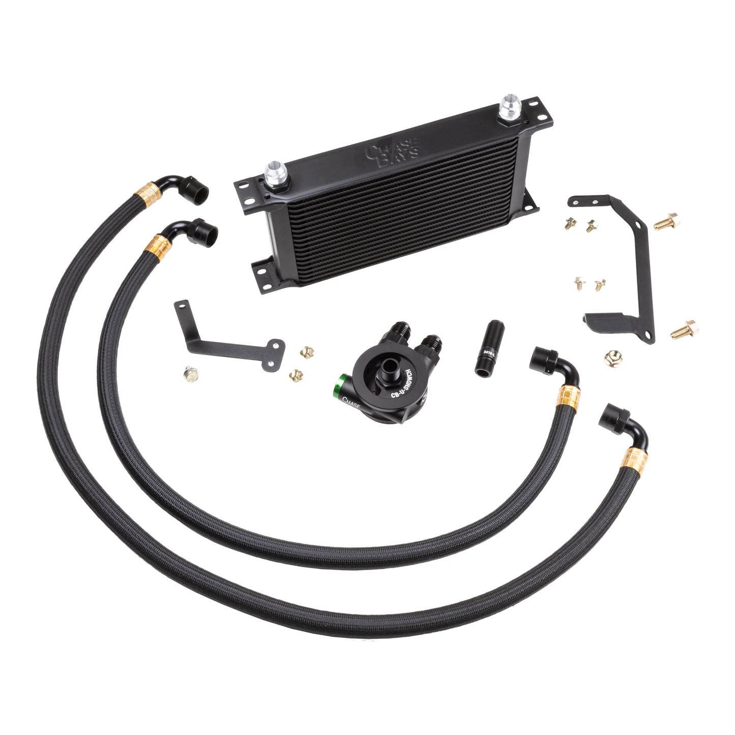 Chase Bays - Oil Cooler Kit for Nissan 240sx S13 / S14 / S15 with RB20 | RB25 | RB26
