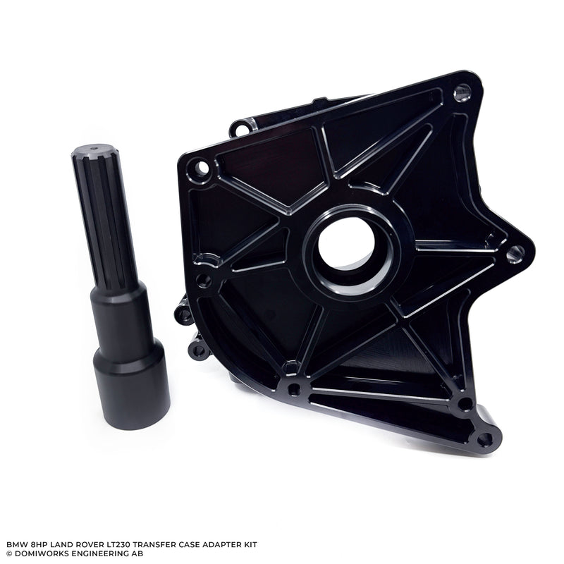 DomiWorks Engineering - LAND ROVER LT230 TRANSFER CASE ADAPTER KIT TO BMW 8HP