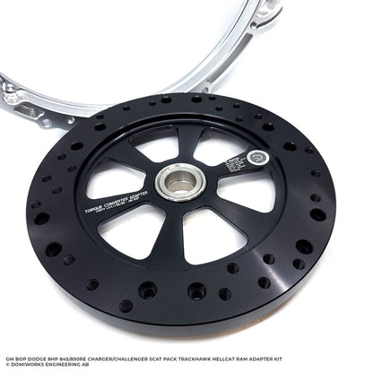 DomiWorks Engineering - GM BOP TO DODGE 8HP 845/850RE 70/75/90/95 CHARGER/CHALLENGER/SCAT PACK HELLCAT TRACKHAWK RAM ADAPTER KIT