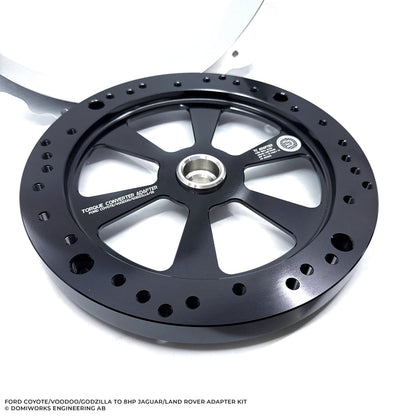 DomiWorks Engineering - FORD COYOTE/VOODOO/GODZILLA/MODULAR TO JAGUAR/LAND ROVER 8HP 70/75 ADAPTER KIT
