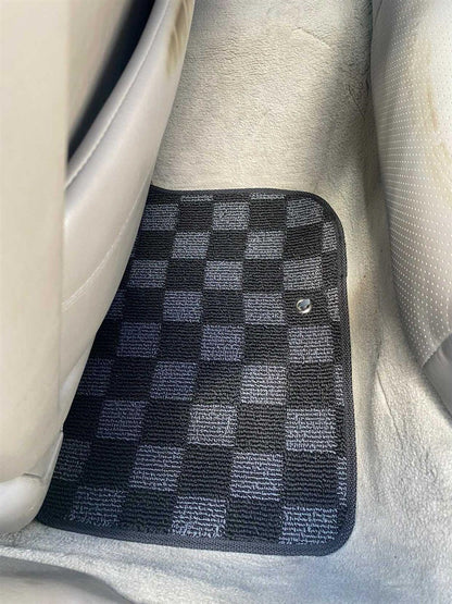 P2M - LEXUS GS300/400 2000-04 FRONT + REAR RACE FLOOR MATS : DARK GREY (P2-CPTGSS160FRDG-TP)
