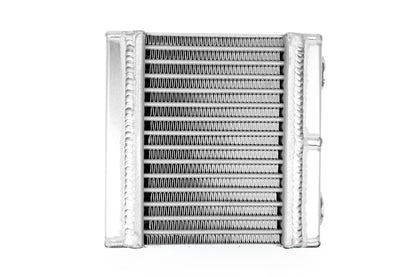 Improved Racing - High efficiency dual-pass oil cooler, 200 series, 15-row, 7.0" x 7.0" , -10AN female ORB ports