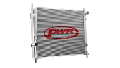 PWR - 42mm Performance Radiator (Ford Mustang GT 2015-21 5.0L Coyote S550) OEM Fans