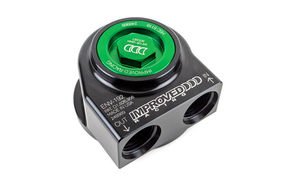 Improved Racing - Filter takeoff adapter, low-profile, M20x1.50 filter thread