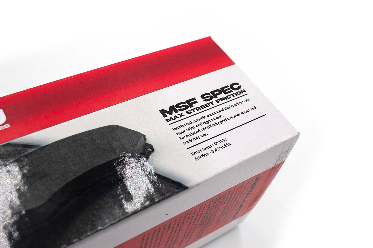 ROFU - Max Street Friction High Performance Brake Pad Front - Nissan 300ZX Z32