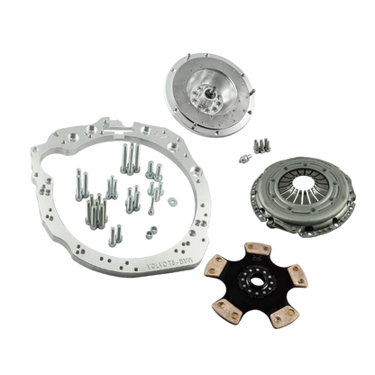 PMC Motorsport - Race stage 1 Volvo "White" T5 T6 - manual 6 speed BMW M57n GS6-53DZ HGU HGK - 240mm / 9.45"
