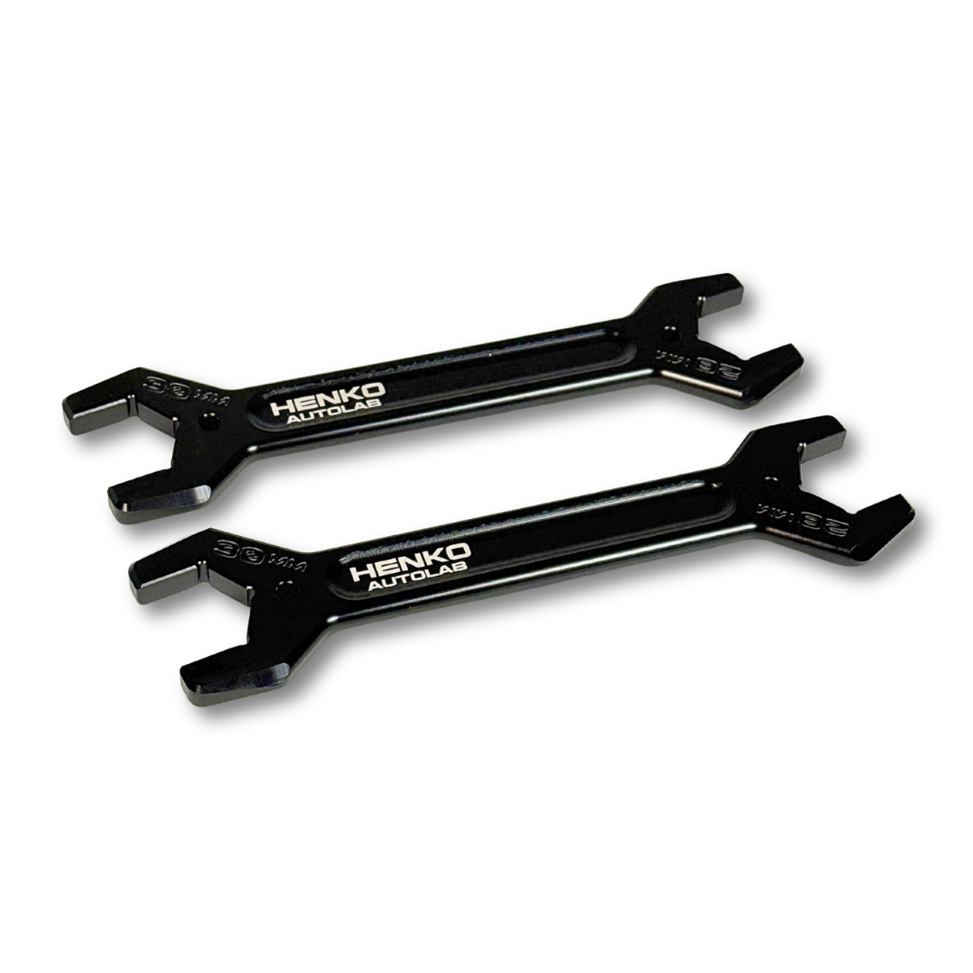 HENKO AUTOLAB - ALUMINUM WRENCH SET FOR CONTROL ARMS