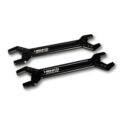 HENKO AUTOLAB - ALUMINUM WRENCH SET FOR CONTROL ARMS