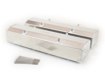 Canton - Tampas de válvula para bloco pequeno de alumínio fabricado Chevy com hardware