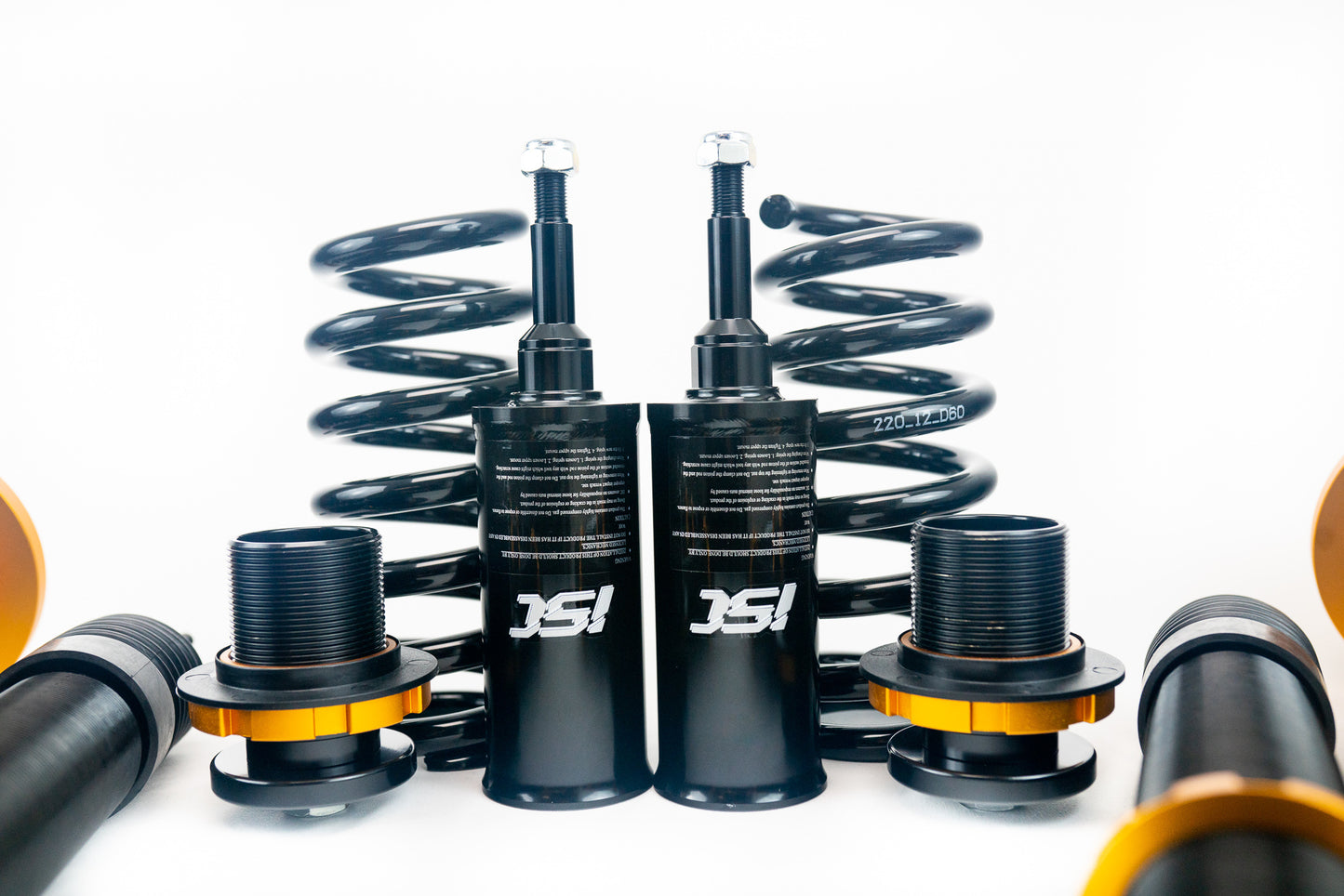 ISC Suspension 07-13 BMW E9x M3 N1 Basic Coilovers - Race/Track