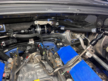 Dedicated Motorsports - Camaro ZL1 6 Micron Fuel Filter Kit with High Power Feed Line