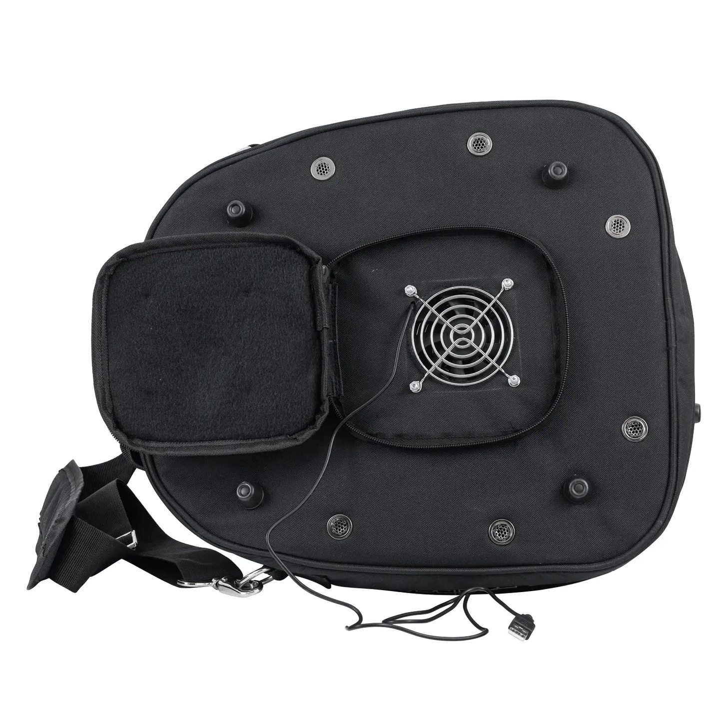 Zamp Helmet Bag with Fan Black