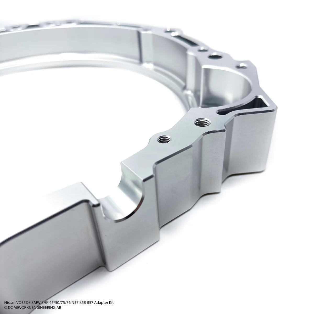 DomiWorks Engineering - NISSAN VQ35DE TO BMW 8HP 45/50/70/75 N57 B57 B58 ADAPTER KIT
