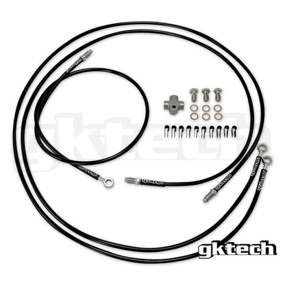 GKTech - FR-S / GR86 / BRZ E-BRAKE BRAIDED BRAKE LINE KIT