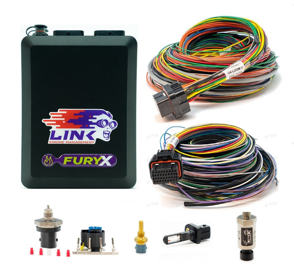 LINK ECU - G4X FuryX Wire-In Bundle - ECU + Looms + Sensors